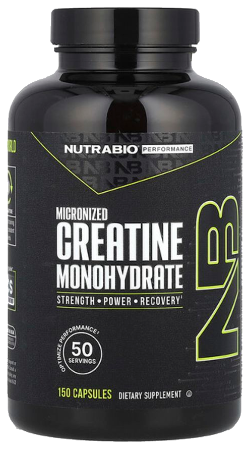 NutraBio Creatine Capsules