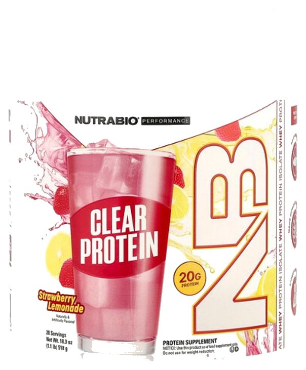 NutraBio Clear Protein whey isolate